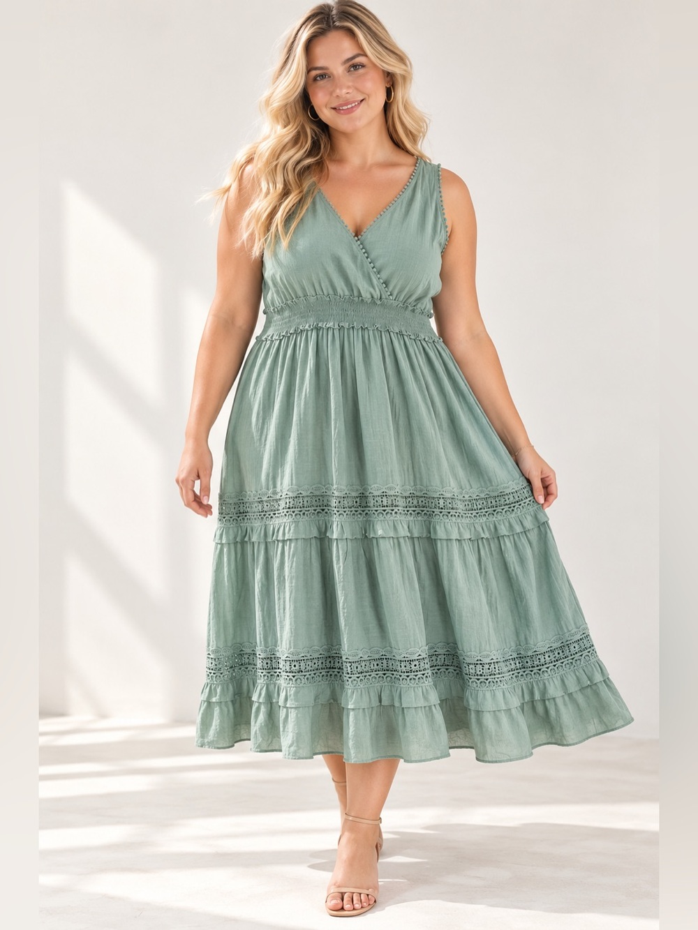 🎉5 for $45🎉 Laurel grey dress size XXL